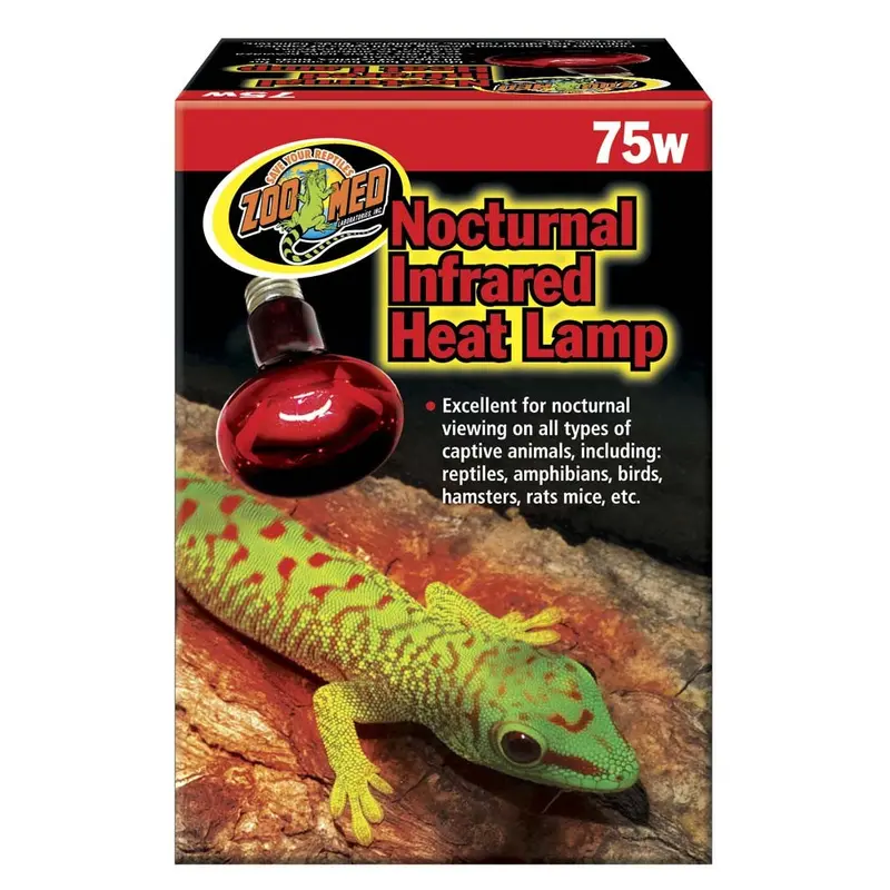 ZOO MED Nocturnal Infrared Heat Lamp 75W