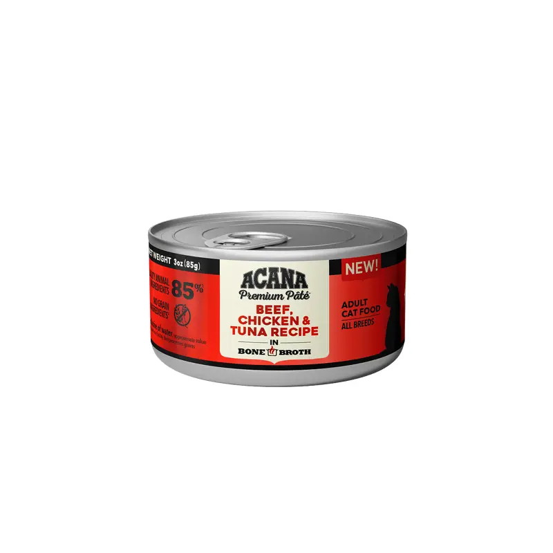 Acana Cat Premium Pate Beef, Chicken & Tuna