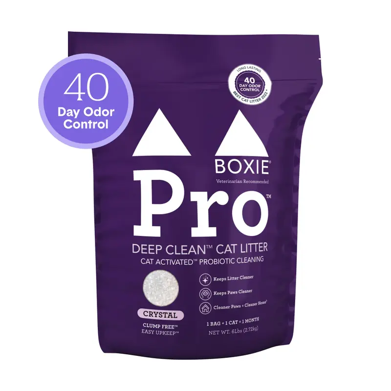 Boxie Cat Pro Crystal Litter