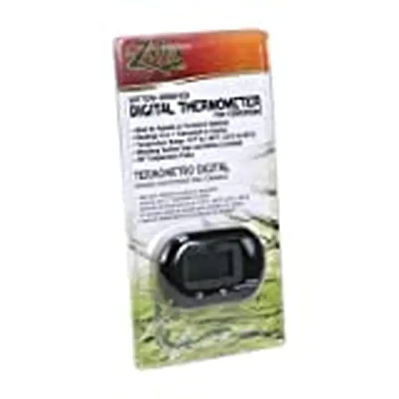 Zilla Battery-Operated Digital Thermometer for Terrariums