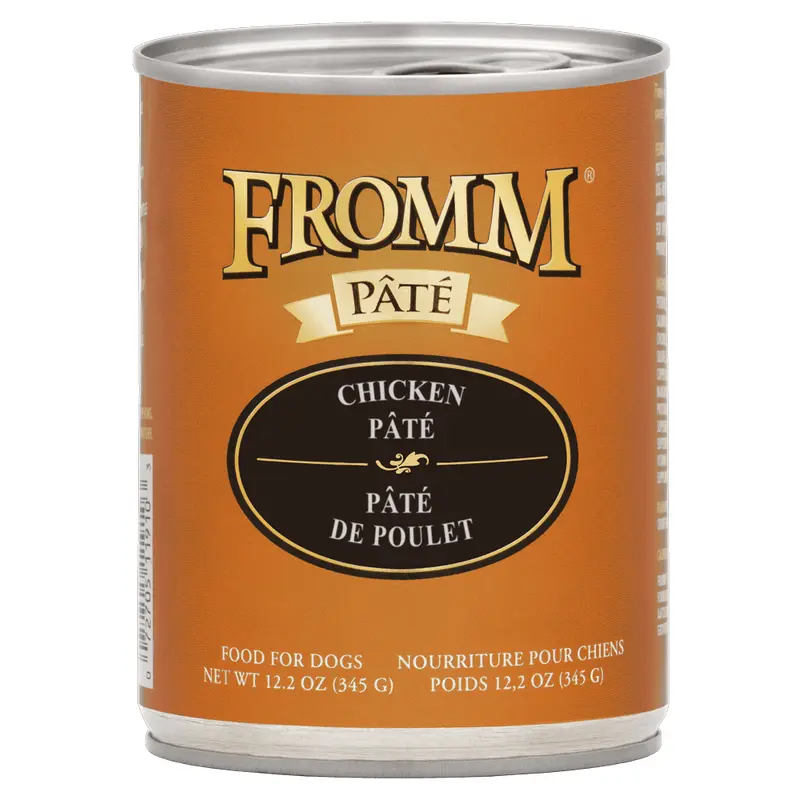 Fromm All Life Stages Grain Free Beef & Sweet Potato Pate Wet Dog Can (12.2oz)