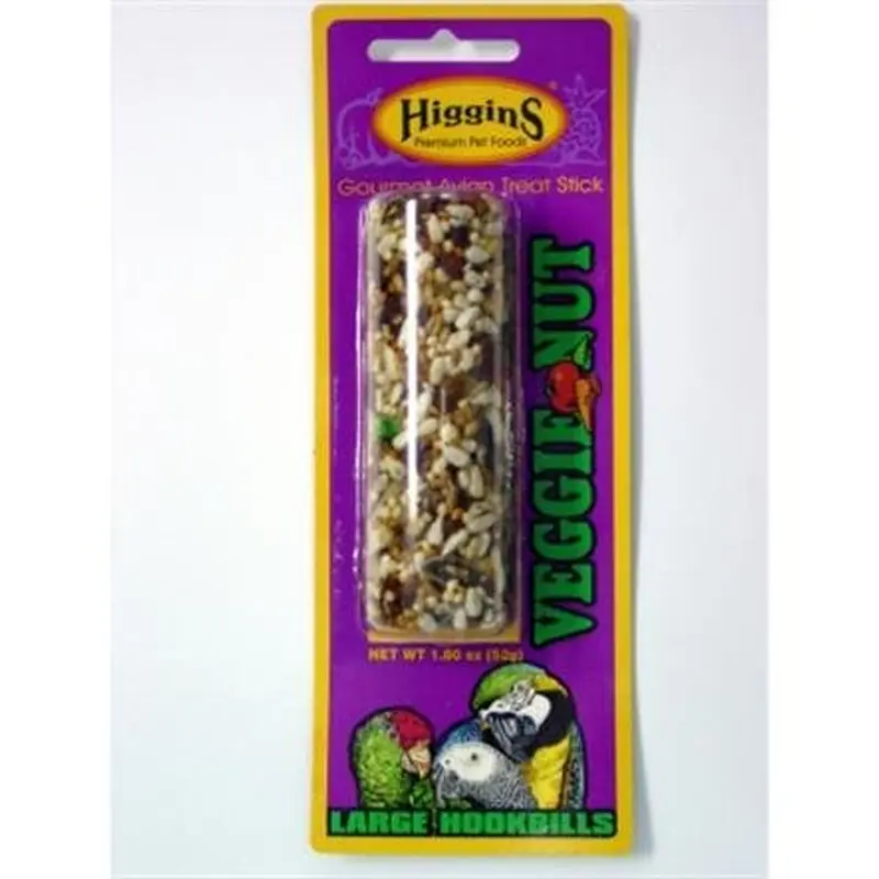 Higgins Veggie Nut Parrot Bird Treat  2.2 Oz