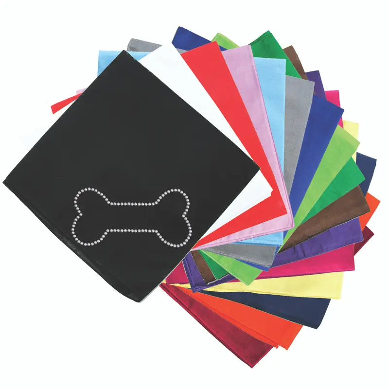 Bone (Rhinestuds) bandana