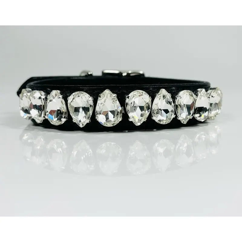 Easy Liz Dog Collar in Crystal
