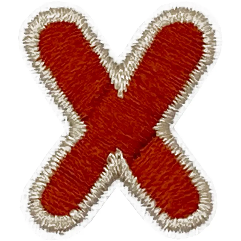 Multicolor X - Patch