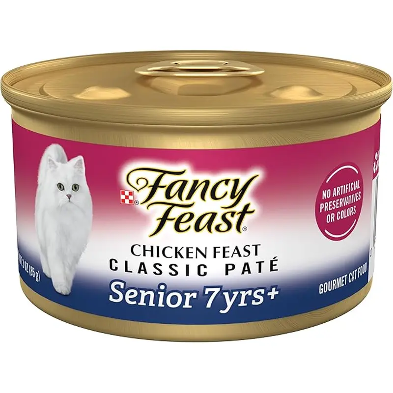 Fancy Feast Chicken Pate Senior Cat Food (3oz)