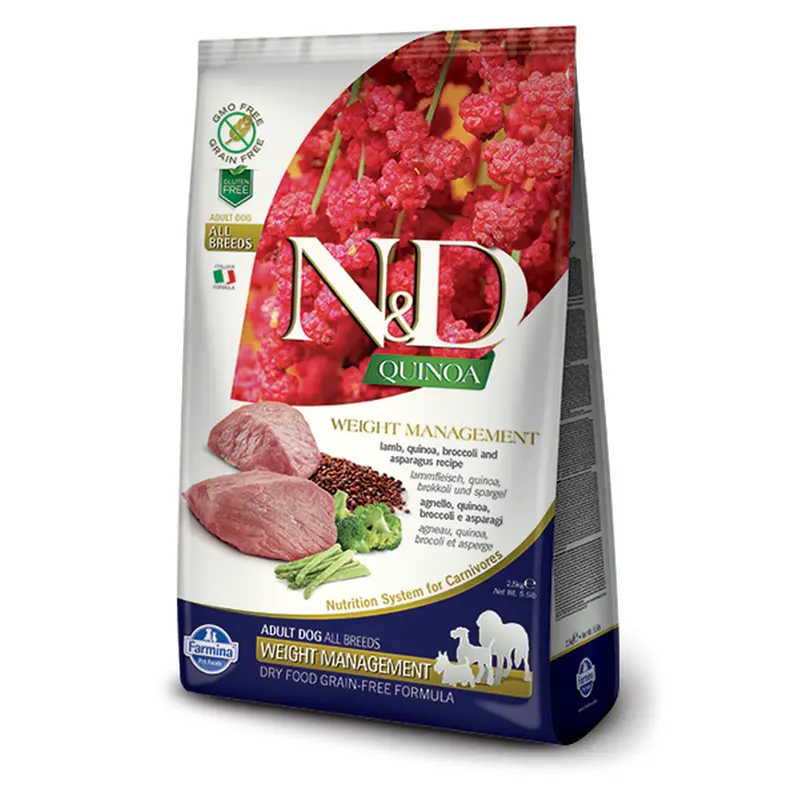 Farmina N&D Quinoa Weight Management Lamb