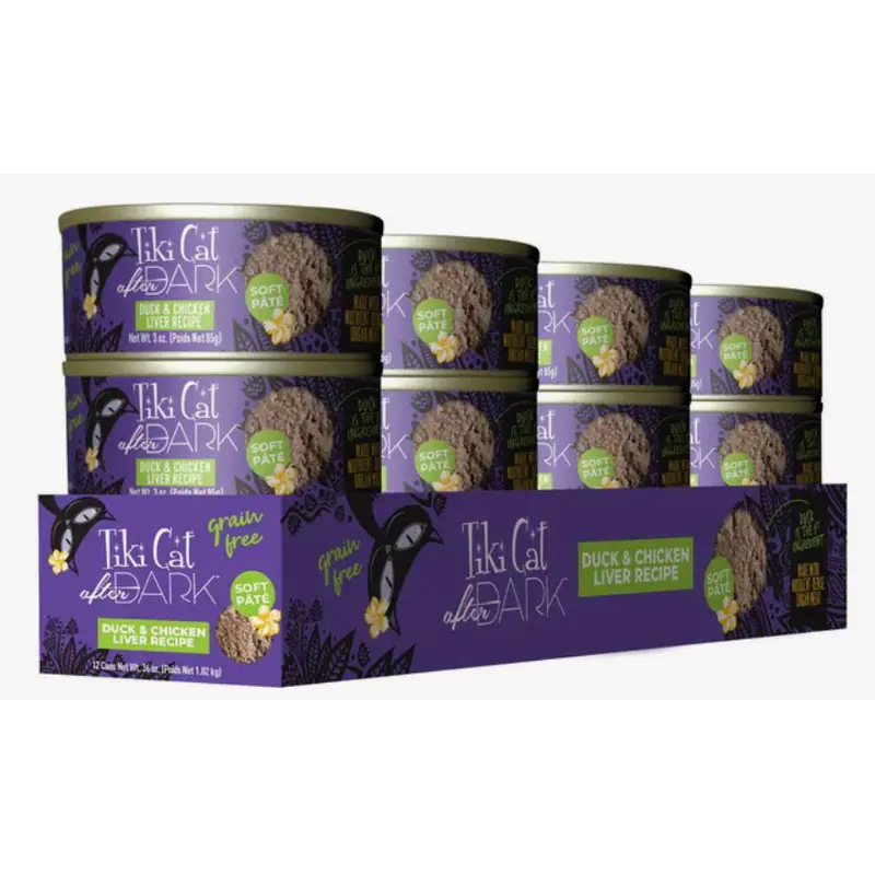 Tiki Cat After Dark Duck & Chicken Liver Pate