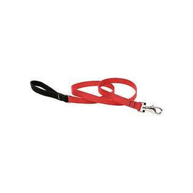 Lupine 6' Leash 3/4" Red