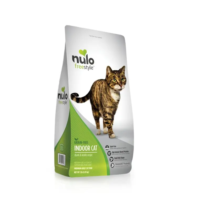 Nulo Indoor Cat Grain-Free Duck & Lentils Dry Cat Food