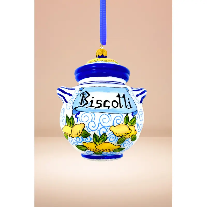 Bruno Cookie Jar Polish Glass Ornament