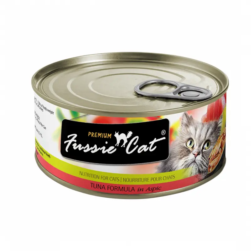 Fussie Cat Premium Grain Free Tuna in Aspic Canned Cat Food