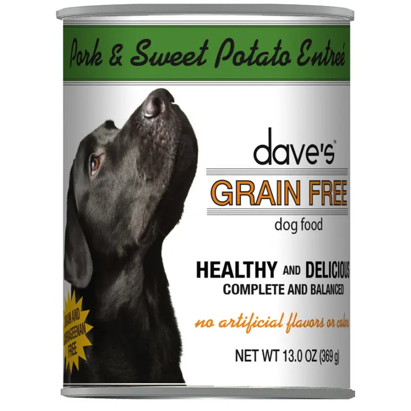 Dave's Pet Food Grain Free Wet Dog Food - Pork & Sweet Potato - 13oz Can