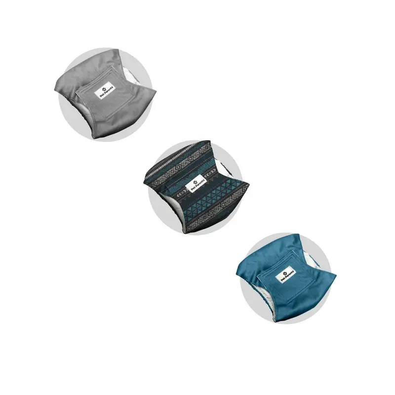 Pet Parents Belly Bands Warrior 3 Pack XLarge