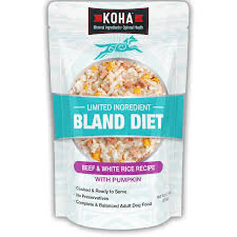 Koha Limited Ingredient Beef & White Rice Bland Diet for Dogs
