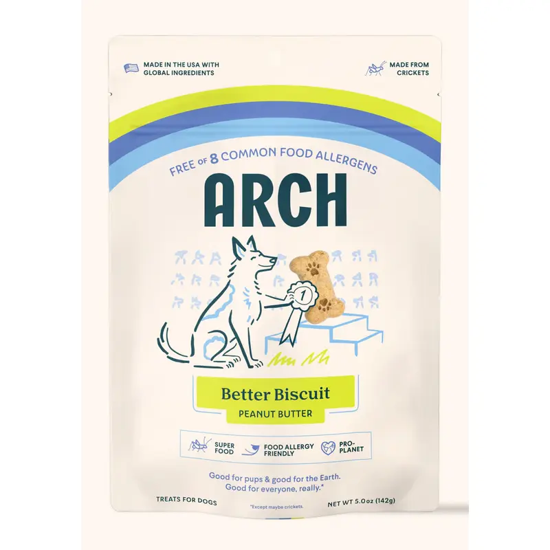 Arch Better Biscuit Peanut Butter Dog Treats 5oz