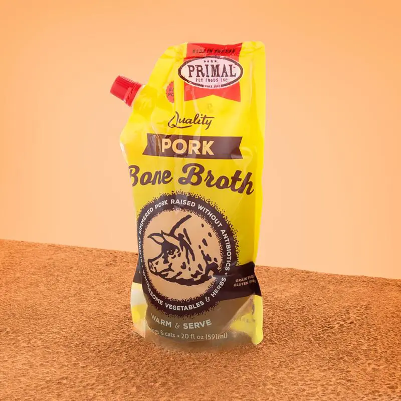 Primal Bone Broth Hydrator Pork Formula Dog & Cat Food 20oz