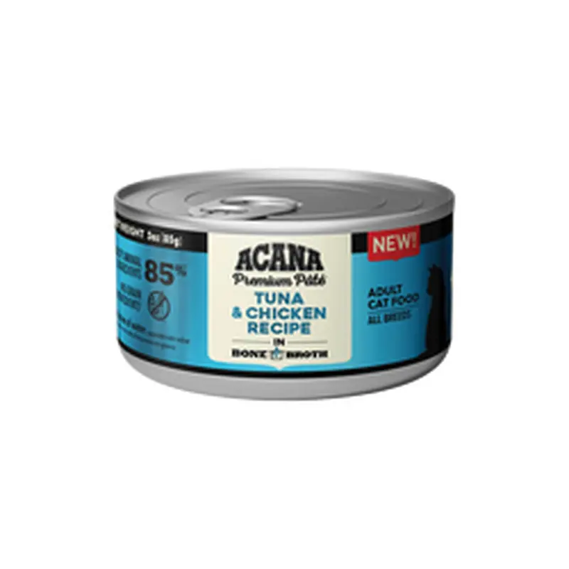 Acana Adult Grain Free Premium Pate Tuna and Chicken Wet Cat Food (3oz)