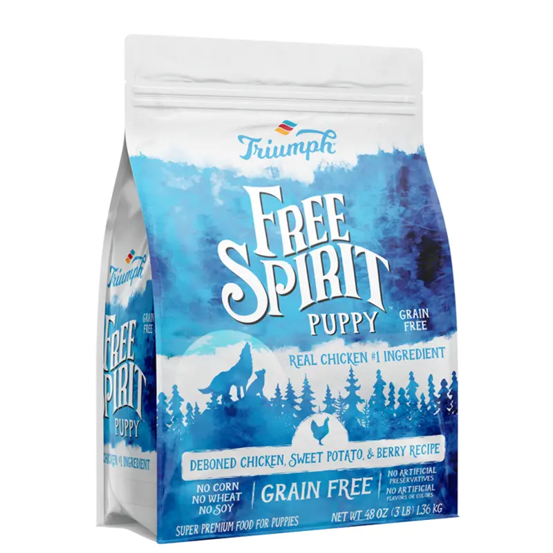 Triumph Free Spirit Grain Free Puppy Chicken, Berry, & Sweet Potato Recipe Dry Dog Food