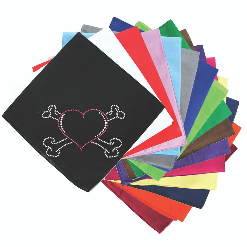Heart with Cross Bones Bandanna
