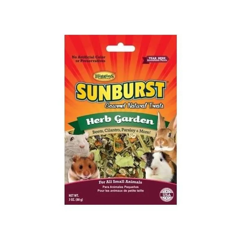 Higgins Sunburst Herb Garden Small Animal Treat, 3 Oz