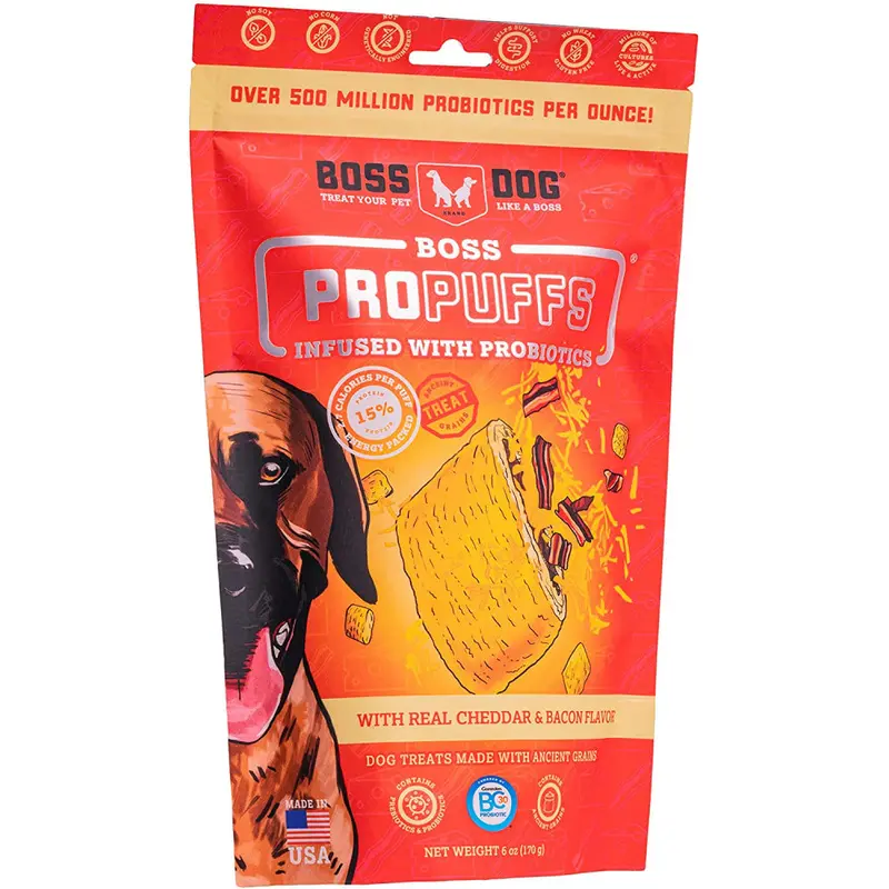 Boss Dog ProPuffs Bacon & Cheddar Flavor Dog Treats