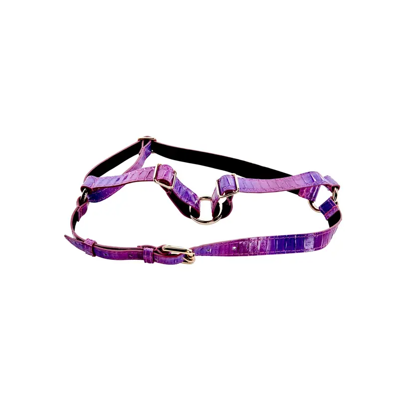 Two Tone Purple Snake Harness