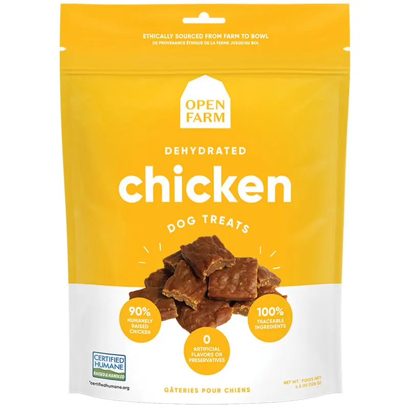 Open Farm Dehydrated Chicken Treats 4.5oz