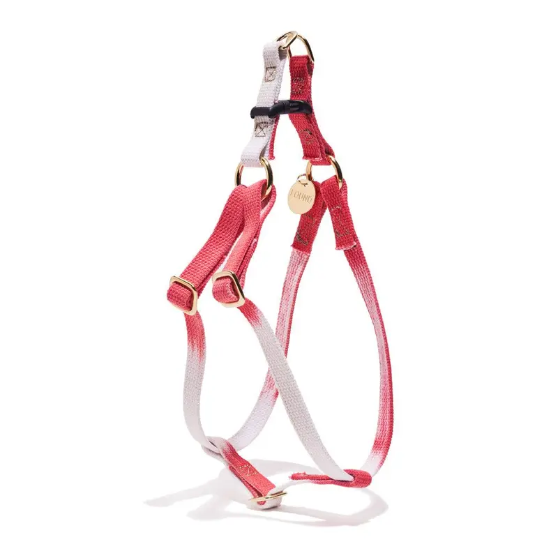 Found My Animal Scarlet Cotton Cat & Dog Harness  Adjustable, Durable & Stylish