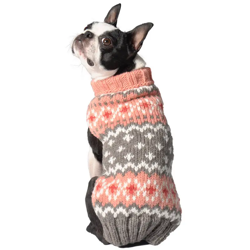 Peach Fairisle Sweater