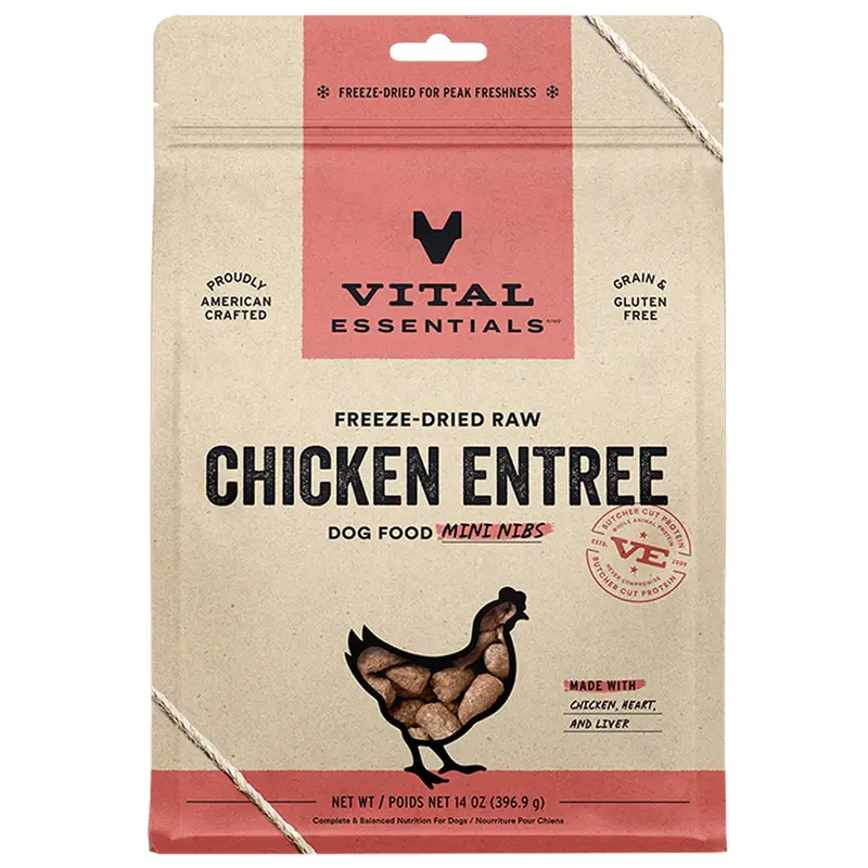 Vital Essentials Freeze Dried Mini Nibs Chicken