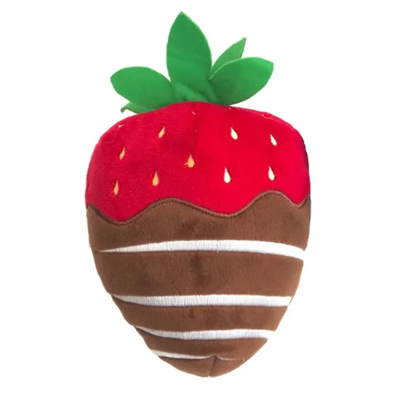Huxley & Kent Chocolate Strawberry Large Dog Toy