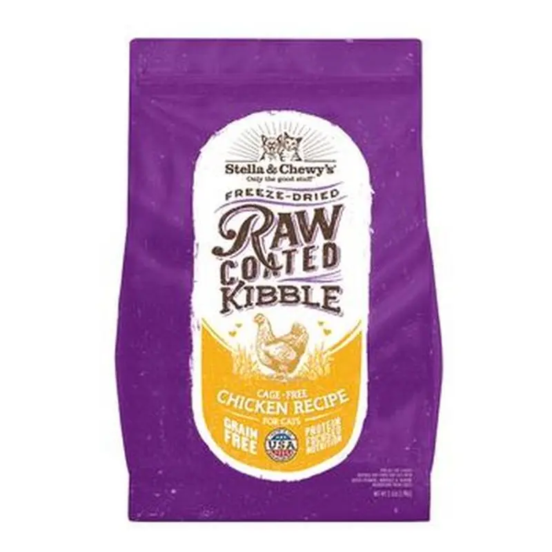 Stella & Chewy's 5 lbs Cat Raw Coated Chicken