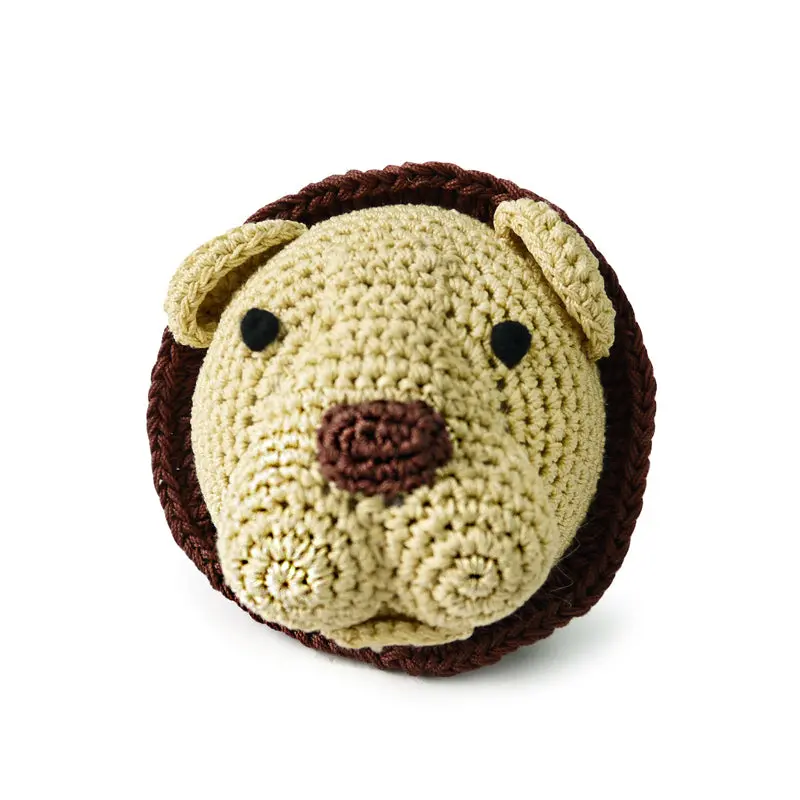 Lion Ball Crochet Toy