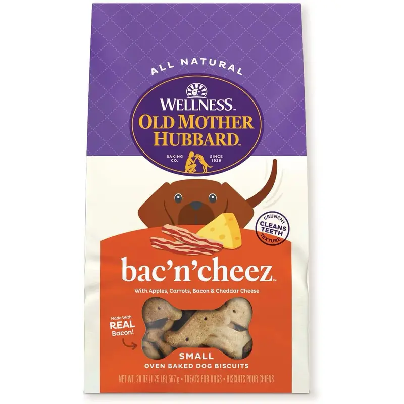 Old Mother Hubbard BacNCheez Small Crunchy Dog Treats (20oz)
