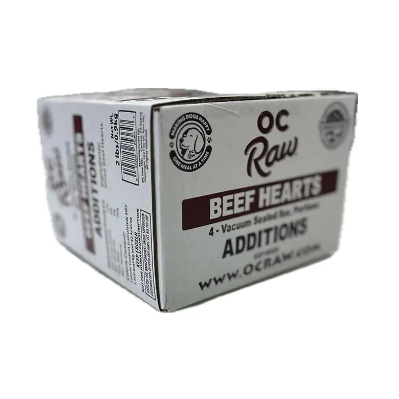 OC Raw Additions Beef Heart 2 lb