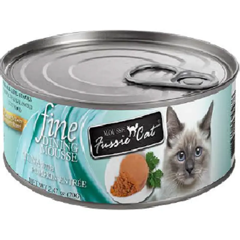 Fussie Cat Fine Dining Mousse Tuna with Pumpkin Entre 2.47oz