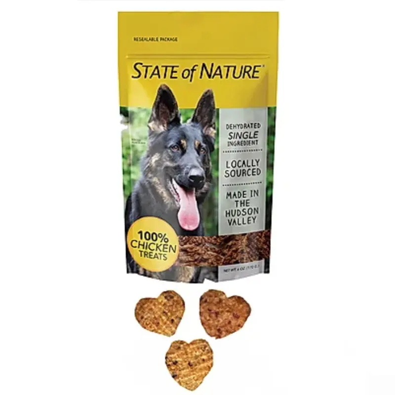 Sirius State of Nature Dehydrated Pure Protein Dog and Cat Treats 6oz Chicken