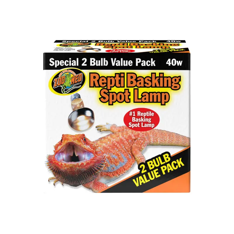 Zoo Med Bulb Basking Spot 40 Watt 2 Pack